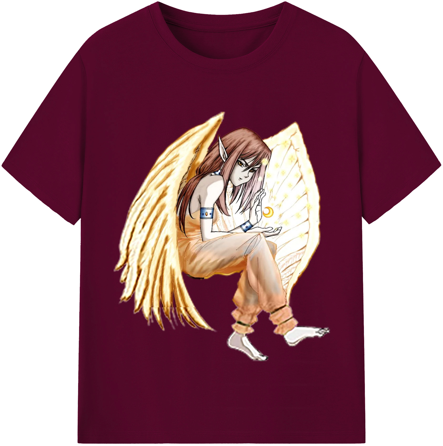 （画像用） 遊☆戯☆王 Yu-Gi-Oh! レディースカジュアルプリントTシャツ（綿100％）